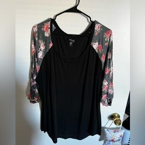 Torrid Quarter Sleeve Shirt